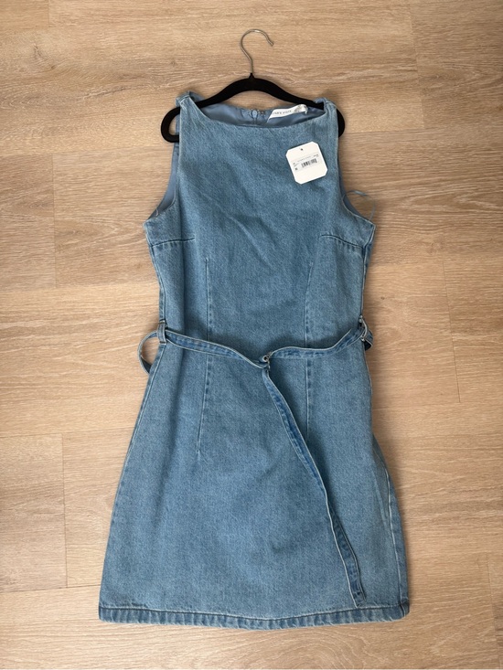 Altar'd State Dresses & Skirts - Altar'd State Denim Mini Dress - Light Blue